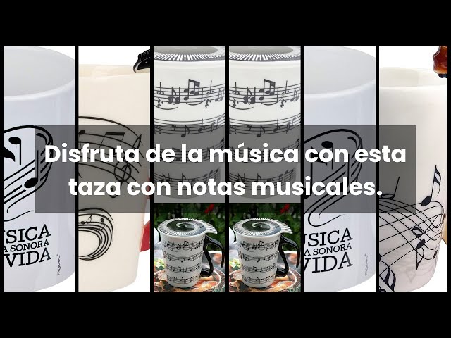 Vídeo relacionado con Mopec GB330.1 Taza cerámica "música en el aire con 6bombones