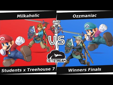 Students x Treehouse 7 Winners Finals - Milkaholic (Link, Mario) Vs. Ozzmaniac (Link, Mario) - SSBU