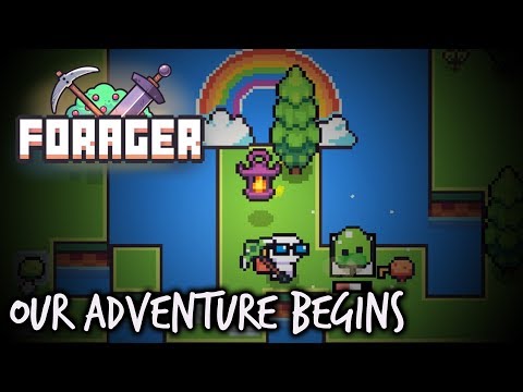 [1] Our Adventure Begins | Forager [Indie Survival Game]