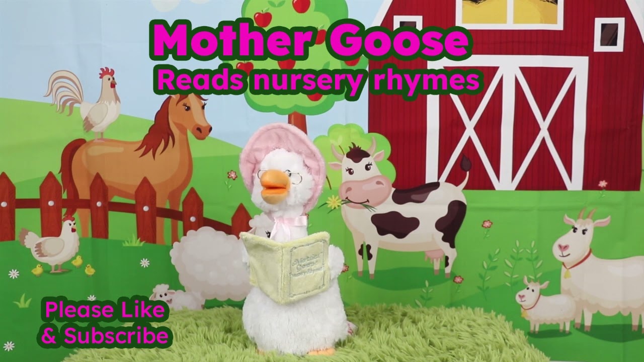 Mother Goose reads nursery rhymes - Vocabulary and comprehension builder.