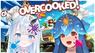 [Vtub] 天使うと with Bao Overcooked2 20210311