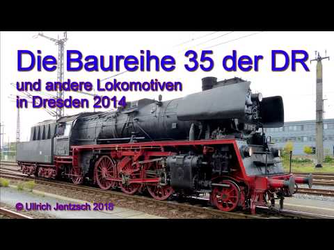 Die BR 35 der DR im Bw Dresden Altstadt