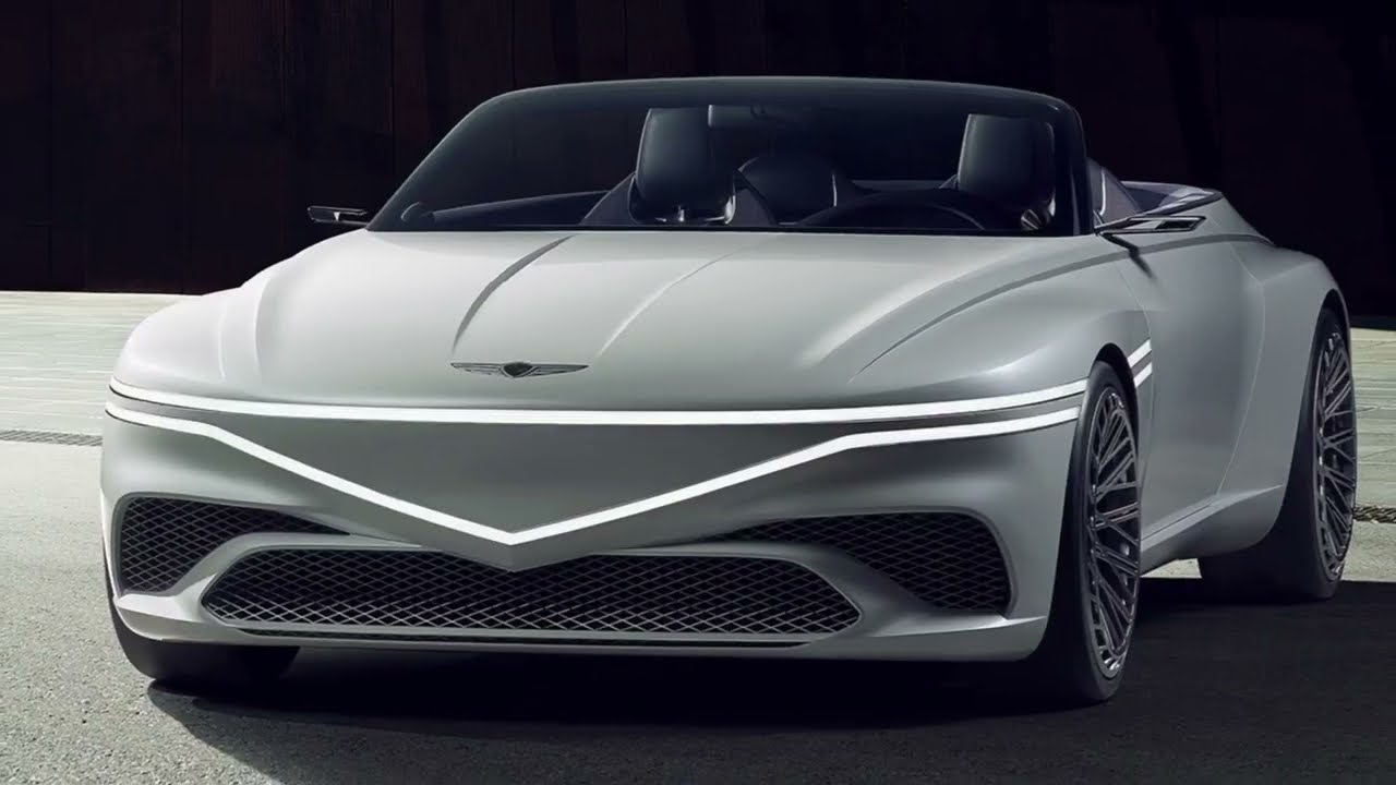 Genesis X Convertible Concept 2023: Mẫu xe siêu đẹp dành cho dân chơi