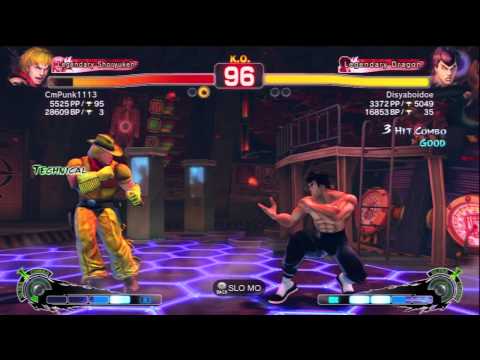 SSF4 aAE 2012 Ranked CmPunk1113 (Ken) vs Disyaboidoe (Fei-Long)
