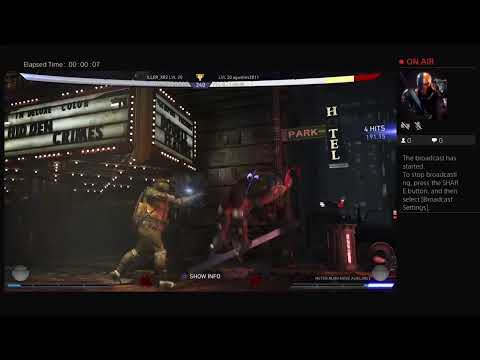 TMNT Raphael mirror match Injustice 2 online Competitive