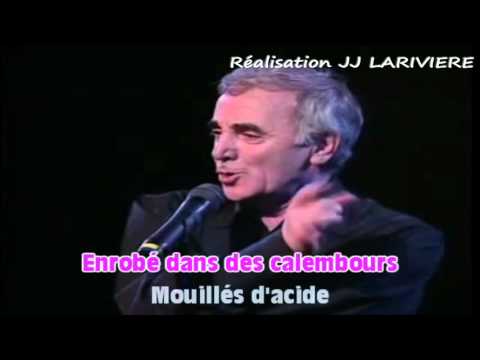 AZNAVOUR   COMME ILS DISENT I G JJ Karaoké