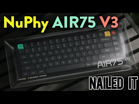 Lofree Who? NuPhy's Air75 V3 Just FIXED Low Profile Keyboards.