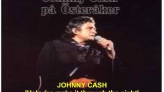 Johnny Cash &#39;Help me make it through the night&#39; LIVE at Osteraker Prison Stockholm (1972).mp4