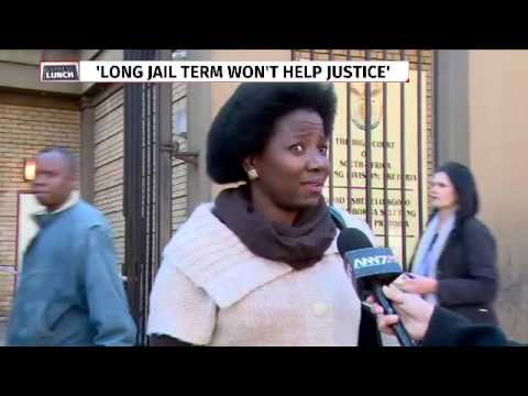 South Africans react to Oscar Pistorius sentence
