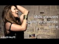 Kelly Clarkson - Alone (with lyrics) 