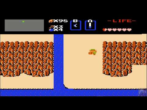 Legend of Zelda NES Level 2 and 3 Dungeon Walkthrough