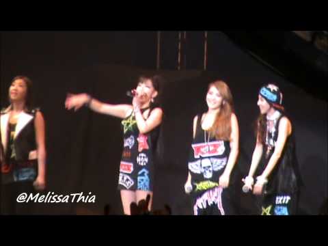 130323 2NE1 introducing themselves @ Twin Towers Alive 2013