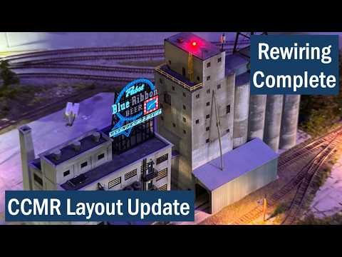 CCMR Layout Update 17 | Wiring Complete