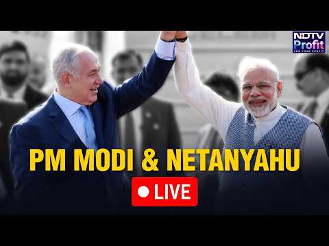 LIVE: PM Modi Arrives In Israel | Benjamin Netanyahu Meets PM Modi | PM Modi In Israel Today