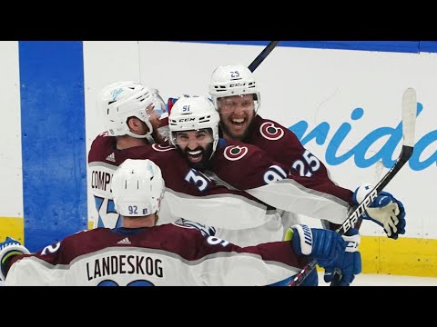 Colorado Avalanche Stanley Cup Champions vs Lightning | Winning Moment & Full Celebration | 21-22