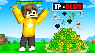 If I PICK UP Any XP In Minecraft - I DIE!