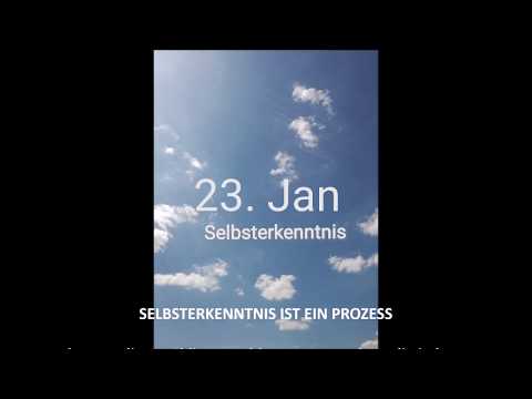23.Jan - SELBSTERKENNTNIS