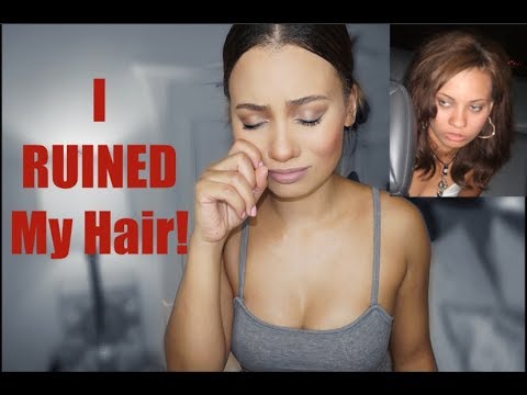 I TOTALLY RUINED MY HAIR! | Brittney Gray Video