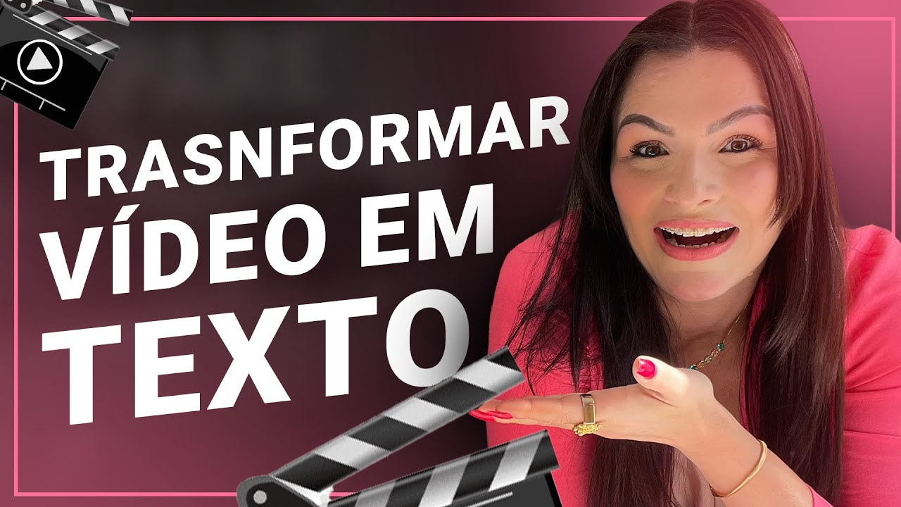 🔵 Vídeo em Texto GRÁTIS - Como Transformar Vídeo e Áudio em Texto Automaticamente | Jéssica