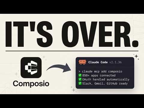 Composio + Claude Code is Absolutely INSANE (FREE)