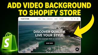 How to Add Video Background to Shopify Store (FREE & EASY)
