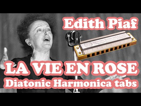 La Vie en Rose - Diatonic Harmonica tabs key of C