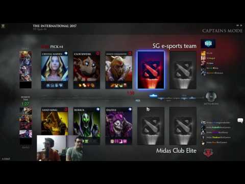 TI7 SA Playoffs - Midas vs SG, game 1