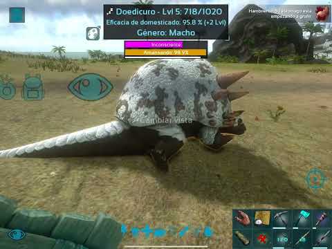 Como tamear fácilmente tu doedicuro ark mobile
