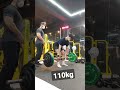 Deadlift 110kg(Jeong Hyeon-kyo)