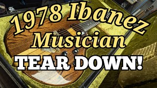 Video thumbnail for VINTAGE 1978 Ibanez Musician MC300. Teardown and tone test! 🤘🤘🤘 by Gorilla Guitar Repair