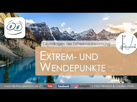 Einfache Bestimmung von Extrem- und Wendepunkten  | Differenzialrechnung | Flip the Classroom