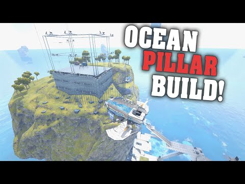 Building Ocean Pillar and Raiding a Meteor! | ARK PVP Official E#33