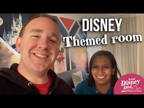 DISNEY THEMED Hotel Room at Fairfield Inn by Marriott | Hotels near Disneyland in Anaheim, CA