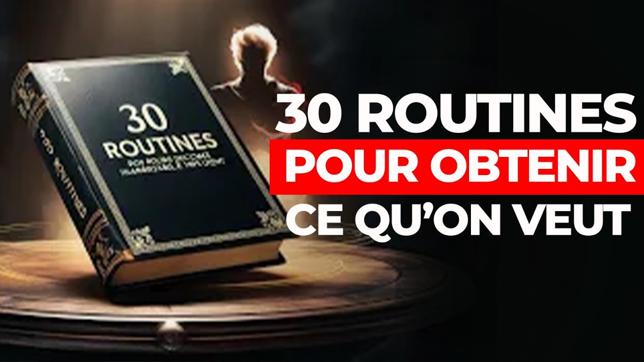 30 Routines Que Les Grands Leaders Savent et Que Vous Ignorez Encore