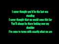 A Day To Remember-If I Leave Lyrics on Screen HD
