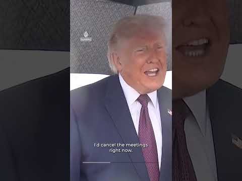 Trump disputes Iran’s rejection of nuclear inspectors | AJ #shorts