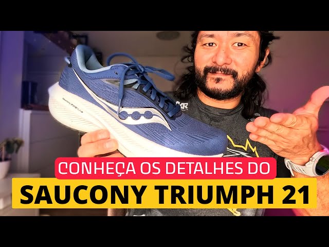 Gosto do amortecimento do Saucony Triumph 21