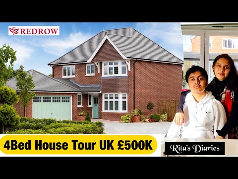 House Tour UK 2024 || Redrow’s Canterbury Home In Manchester!🏡