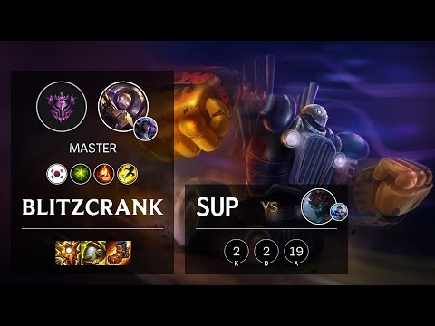 Blitzcrank Support vs Maokai - KR Master Patch 10.23