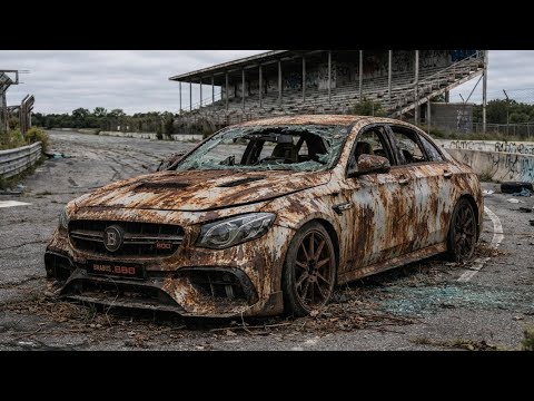 ASMR Car Restoration! Full Restoration of a Brabus 800 Mercedes-AMG E63 from Total Disrepair to New