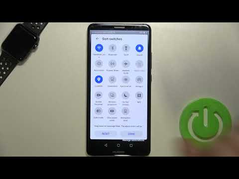 How to Adjust Notification Panel Shortcuts on Huawei Mate 10 Pro – Customize Notification Panel