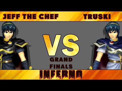 JefftheChef (Marth) vs Truski (Marth, Falco, Falcon, Sheik) - Inferno Grand Finals