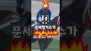 문세영 기수가 분노한 이유는? #경마 # 문세영 #로열더비