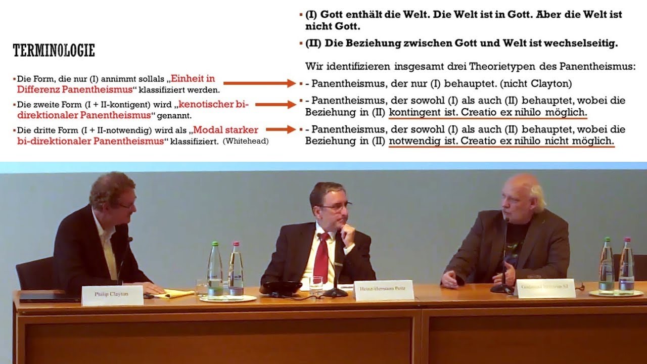 Panentheistische Annäherungen - Konvergenzen bei Clayton und Brüntrup