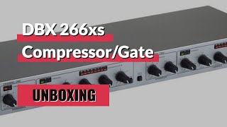 Video thumbnail for Dbx 266xs Compressor & Gate UNBOXING // Dynamic Process Series // SGC Episode 31 by The Sound Guy Chronicles