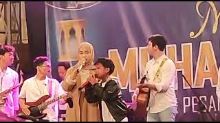 Download lagu farel Prayoga 'satru 2' menghibur ribuan santri ponpes Darussalam blokagung mp3