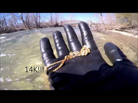 River Snorkeling & Metal Detecting - Some Gold, Some Silver, Etc.