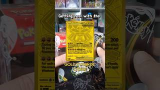 Pack 12 chasing Gold ZYGARDE, opening a booster box! #pokemonshorts