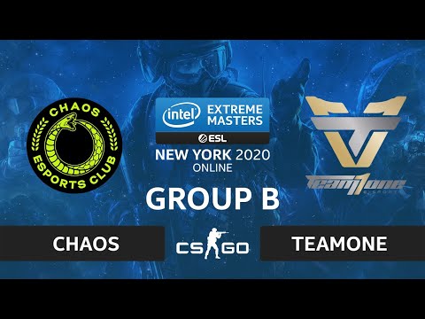 CS:GO - TeamOne vs Chaos [Mirage] Map 3 - IEM New York 2020 - Group B - NA