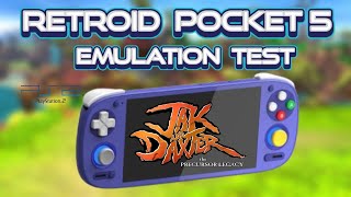 Retroid Pocket 5 Emulation Test - Jak and Daxter The Precursor Legacy(PlayStation 2)